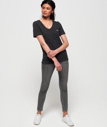 Orange Label Essential T-shirt met V-hals Image 3