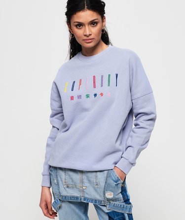 Carly Carnival Sweatshirt mit Stickerei und Rundhalsausschnitt Image 1