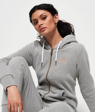 Orange Label Elite Zip Hoodie Image 2