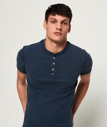 Heritage Short Sleeve Grandad Top Image 2