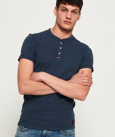 Heritage Short Sleeve Grandad Top Image 6