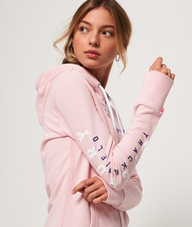 Felpa leggera con cappuccio e zip Track and Field Image 5
