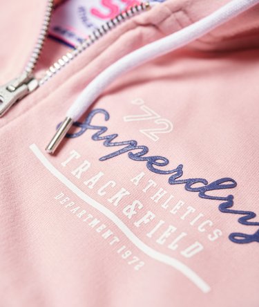 Felpa leggera con cappuccio e zip Track and Field Image 7
