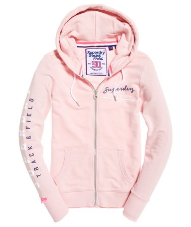 Felpa leggera con cappuccio e zip Track and Field Image 2