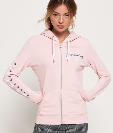 Felpa leggera con cappuccio e zip Track and Field Image 1