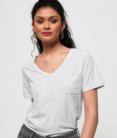 Orange Label Essential T-Shirt mit V-Ausschnitt Image 1