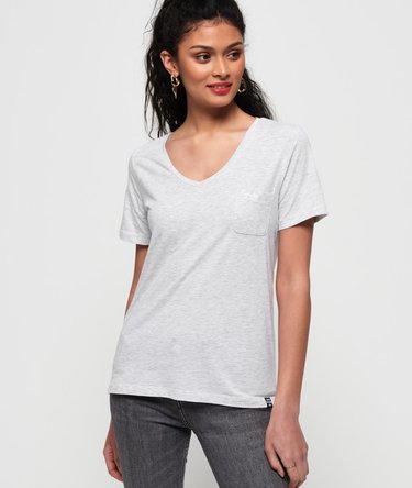 Orange Label Essential T-Shirt mit V-Ausschnitt Image 5