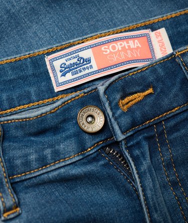 Sophia High Waist Skinny Jeans Image 7
