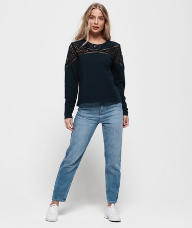 Zariah-topp med blondestykke Image 3