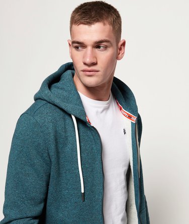 Orange Label Classic Zip Hoodie Image 5