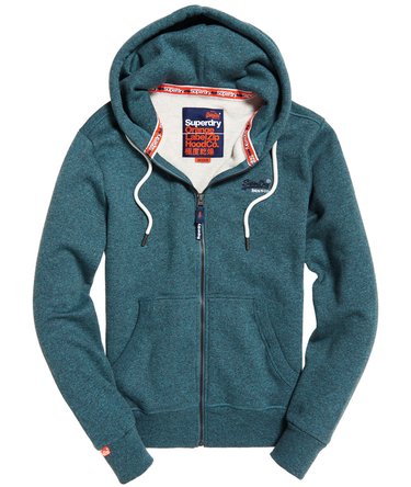 Orange Label Classic Zip Hoodie Image 2