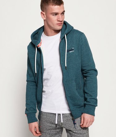 Orange Label Classic Zip Hoodie Image 1