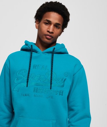 Vintage Logo Hoodie mit Applikation Image 5