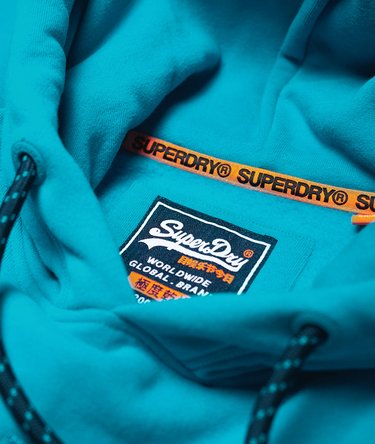Vintage Logo Hoodie mit Applikation Image 6