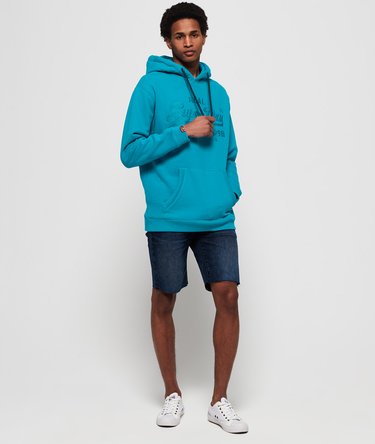Vintage Logo Hoodie mit Applikation Image 3