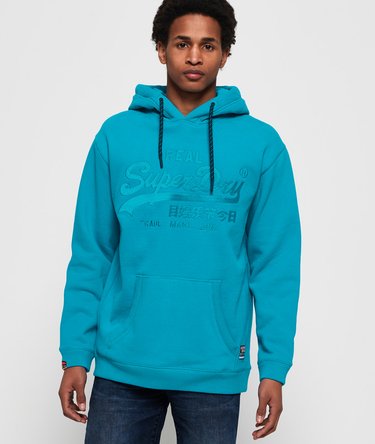 Vintage Logo Hoodie mit Applikation Image 1