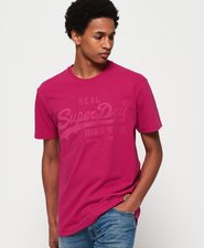 T-shirt con applicazioni e taglio ampio Vintage Logo