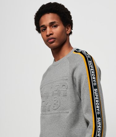 Pull à col rond avec logo en relief Grade Superdry Image 5