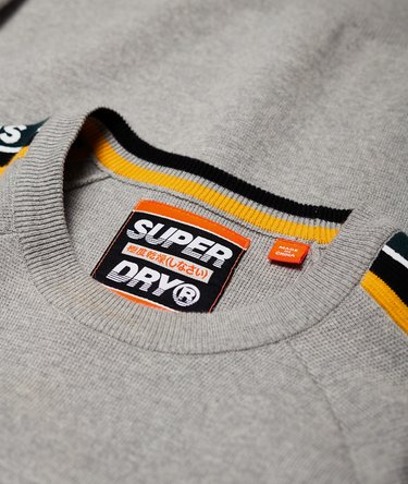 Pull à col rond avec logo en relief Grade Superdry Image 6