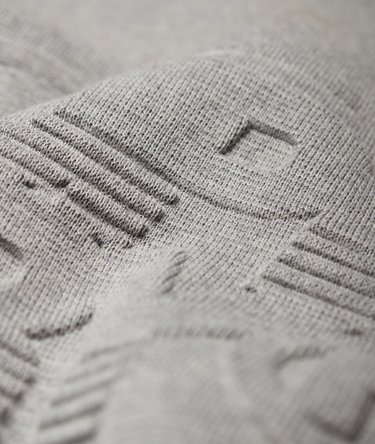 Pull à col rond avec logo en relief Grade Superdry Image 7