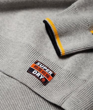 Pull à col rond avec logo en relief Grade Superdry Image 8