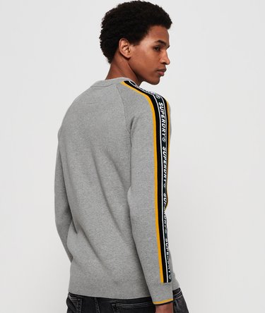 Pull à col rond avec logo en relief Grade Superdry Image 4