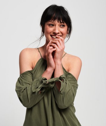 Eden Cold Shoulder Dress Image 4