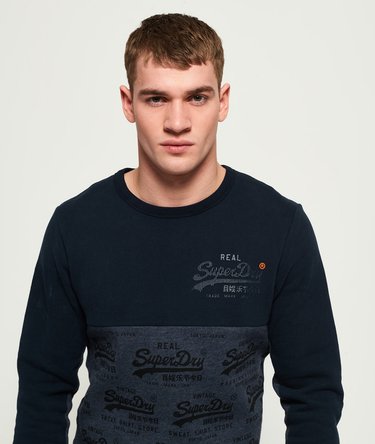 Jersey de cuello redondo con logo Vintage Neon Image 5