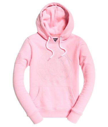 College Badge Tonal Hoodie Image 2