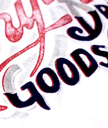 Goods Co Flock Metallic T-Shirt Image 7