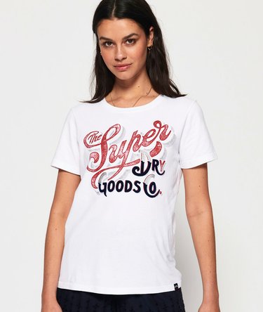 Goods Co Flock Metallic T-Shirt Image 1