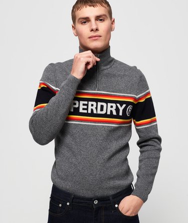 Pull à col camionneur Surf Superdry Image 1