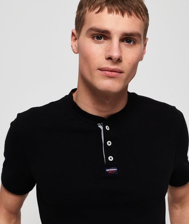Heritage Short Sleeve Grandad Top Image 5