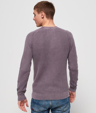 Pull ras du cou texturé Garment Dyed L.A. Image 4