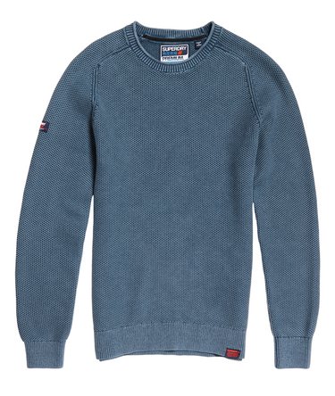 Pull ras du cou texturé Garment Dyed L.A. Image 2