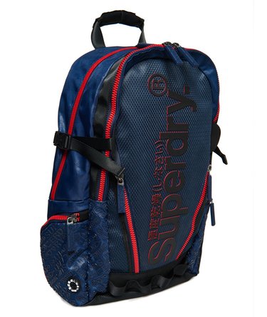 Diamond All Over Print Tarp Backpack Image 3