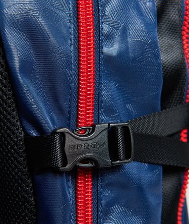 Diamond All Over Print Tarp Backpack Image 6