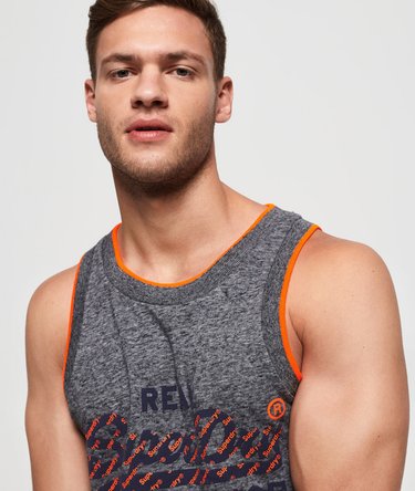 Vintage Logo Neon Tip Vest Top Image 5