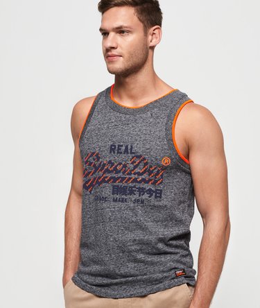 Vintage Logo Neon Tip Vest Top Image 1