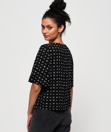 Zoe Tie Top Image 4