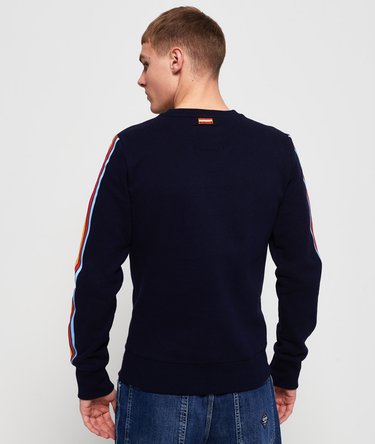 Cali Stripe Crew Sweatshirt Image 4