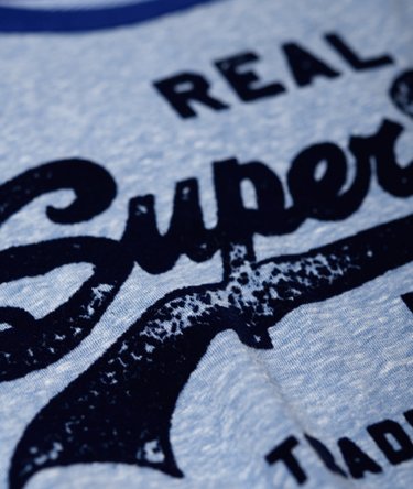 T-shirt Ringer Vintage Logo Retro Image 7