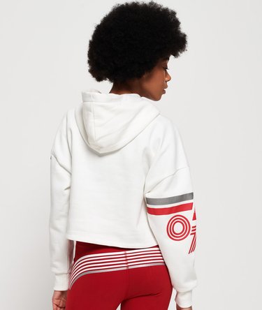 LA Sporting Crop Hoodie Image 4