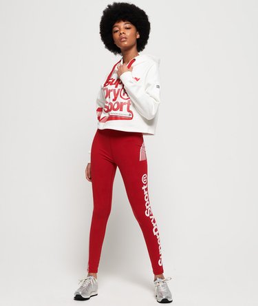 LA Sporting Crop Hoodie Image 3