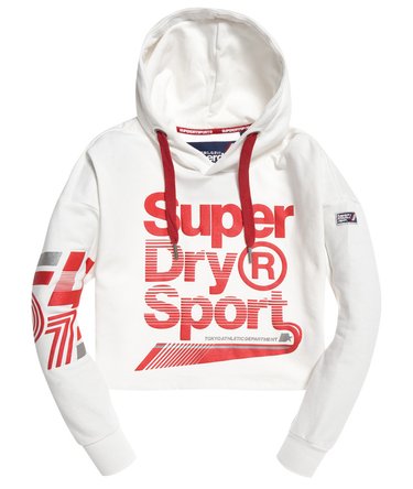 LA Sporting Crop Hoodie Image 2