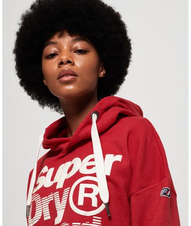 LA Sporting Crop Hoodie Image 5