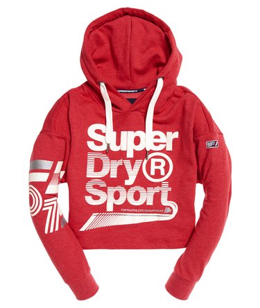 LA Sporting Crop Hoodie Image 2