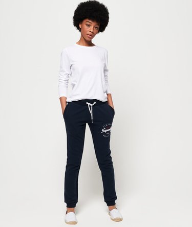 Pantalon de survêtement avec logo appliqué Lite Image 1