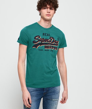 T-shirt à empiècements Lite Vintage Logo Image 1