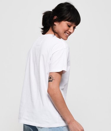 Minimal Logo Tonal Oversized Portland T-Shirt Image 4